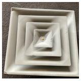 Steel Louvered Diffuser 24" x 24" x 6"