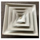 Steel Louvered Diffuser 24" x 24" x 6"