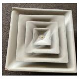 Steel Louvered Diffuser 24" x 24" x 6"