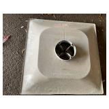 Steel Louvered Diffuser 24" x 24" x 6"