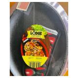 Lodge fajitas plate set