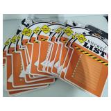 Lot of 20 "Bucket List" Dry Erase Signs