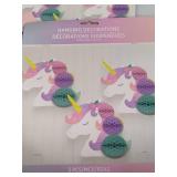 Hanging Party Decorations - Unicorns
