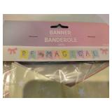 Retailer Lot "Be Magical" Party Banners
