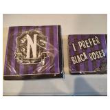 Retailers Lot of "Wednesday" Napkins