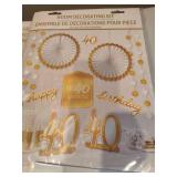 40th Birthday Party Decor