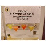 Plastic Wine and Martini Glasses