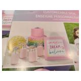 Lot of Customizable Sign Party Decor - "Unicorn" and more.
