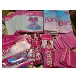 Large Lot of "Barbie" Party Supplies