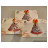 Happy Birthday Hat Super Shaped Balloons