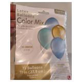 Pastel Latex Ballons and Party Decor