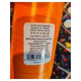 Orange Balloons & Ribbon