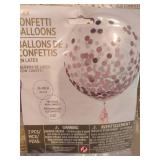 Lot of Confetti Balloons
