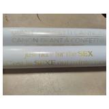 Two Gender Reveal Confetti Cannons (It