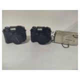 Two Olympus C-5060 Cameras & One Olympus D-380 Camera