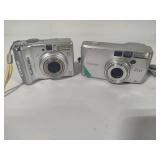 Canon Power Shot A550 & Canon Sure Shot Z155 Cameras