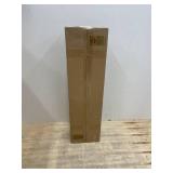 AKDY 8 in. W x 36 in. H x 4 in. D Stainless Steel Triple Shelf Bathroom Shower Wall Niche in Brushed Stainless Steel