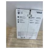 KOHLER Highline Elongated Grip Tight Bumpers, Soft Close Toilet Seat in White