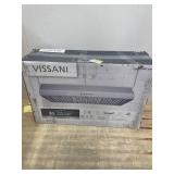 Vissani Sarela 30 in. W x 7 in. H 500CFM Convertible Under Cabinet Range Hood in Stainless Steel with LED Lights and Filter