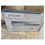Vissani Caprelo 30 in. 320 CFM Convertible Under Cabinet Range Hood in Stainless Steel with LED Lighting and Charcoal Filter