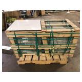 26 Boxes of MSI Yulong White 24 in. x 24 in. Polished Porcelain Stone Look Floor and Wall Tile (16 sq. ft./Case) Customer Returns See Pictures