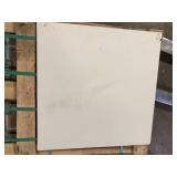 26 Boxes of MSI Yulong White 24 in. x 24 in. Polished Porcelain Stone Look Floor and Wall Tile (16 sq. ft./Case) Customer Returns See Pictures