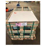 26 Boxes of MSI Yulong White 24 in. x 24 in. Polished Porcelain Stone Look Floor and Wall Tile (16 sq. ft./Case) Customer Returns See Pictures