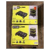 Lot of RYOBI LINK Modular Dolly Multi-Purpose Rolling Base  Customer Returns See Pictures