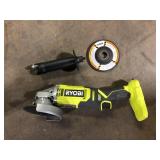 RYOBI ONE+ 18V Cordless 4-1/2 in. Angle Grinder (Tool Only) Customer Returns See Pictures