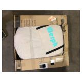 Werph 10 ft. x 10 ft. Beige Portable Canopy Tent with Mesh Mosquito Net, Screen House Room Camping Canopy Shade Tent    Customer Returns See Pictures