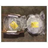 11 in. Brushed Nickel LED Flush Mount (2-Pack)   Customer Returns See Pictures