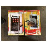 Lot of  Ideal Pet Products 7.25 in. x 13 in. Medium Ruff Weather Frame with Dual Flaps Dog and Pet Door Mount Door  Customer Returns See Pictures