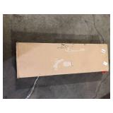 StyleWell 43 in. Dark Brown Wood 3-Shelf Classic Bookcase with Adjustable Shelves   Customer Returns See Pictures