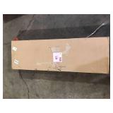 StyleWell 43 in. Dark Brown Wood 3-Shelf Classic Bookcase with Adjustable Shelves   Customer Returns See Pictures