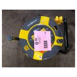 Link2Home 60 ft. 14/3 Extension Cord Storage Reel with 4 Grounded Outlets and Overload Circuit Breaker   Customer Returns See Pictures
