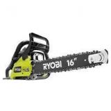 Lot  of RYOBI 16 in. 37cc 2-Cycle Gas Chainsaw  Customer Returns See Pictures