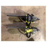 Lot  of RYOBI 16 in. 37cc 2-Cycle Gas Chainsaw  Customer Returns See Pictures