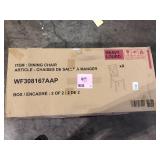 Espresso Dining Chair (2 Pieces) Customer Returns See Pictures