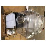 SVOPES 9.6 Gal Ice Tea Drink Machine - 3 Tanks, 620W Stainless Steel Juice Dispenser with Thermostat for Restaurants & Parties (2 Containers Cracked)  Customer Returns See Pictures