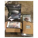 Nexgrill 4-Burner Propane Gas Grill in Stainless Steel  Customer Returns See Pictures