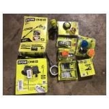 Lot of Assorted Ryobi Power Tools and Hardware Various Models and Conditions    Customer Returns See Pictures