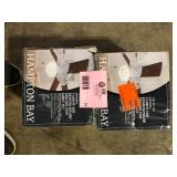 Lot of Hampton Bay 1-Light Multi-Finish Ceiling Fan Globe LED Light Kit  Customer Returns See Pictures