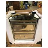 Mirrored Night Stand Customer Returns See Pictures