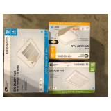 Lot of Assorted Bathroom Ventilation Fans Various Models and For Parts   Customer Returns See Pictures