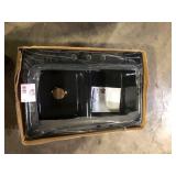 Kitchen Double Sink in Black   Customer Returns See Pictures