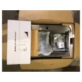 AKDY Handmade All-in-One Topmount Stainless Steel 33 in. x 22 in. Single Bowl Kitchen Sink w/ Spring Neck Faucet, Accessory    Customer Returns See Pictures