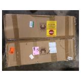 AKDY Handmade All-in-One Topmount Stainless Steel 33 in. x 22 in. Single Bowl Kitchen Sink w/ Spring Neck Faucet, Accessory    Customer Returns See Pictures