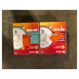 Lot of Kidde Hardwired Smoke Detector with Smart Features and Voice Alerts, 10-Year Battery Backup, Wi-Fi Enabled   Customer Returns See Pictures