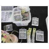 Jewelry making lot including beads,...