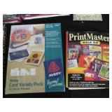 Large Greeting card making supplies...